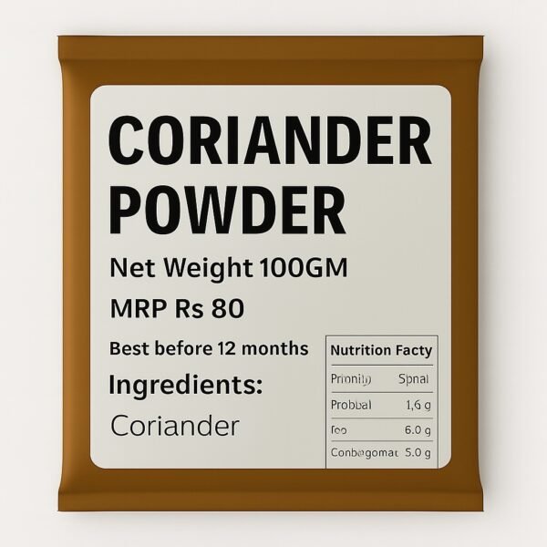 Coriander Powder - धनिया पाउडर 100Gms