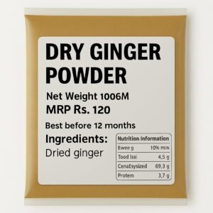 Ginger Powder - अदरक पाउडर 100Gms