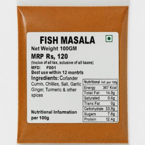 Fish Masala Powder - फिश मसाला 100Gms