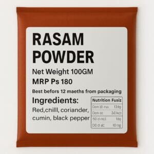 Rasam Powder - रसम पाउडर 100Gms