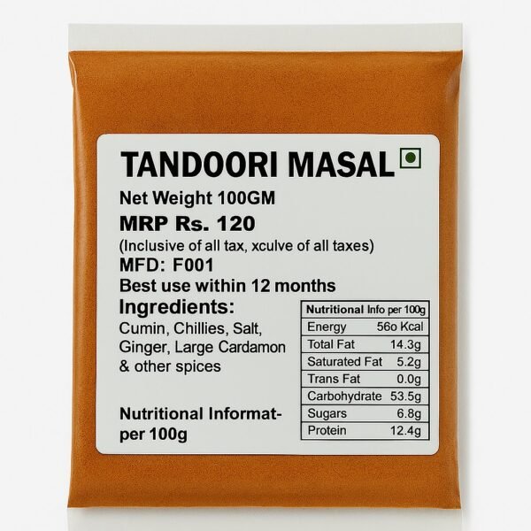Tandoori Chicken Powder - तंदूरी मसाला 100