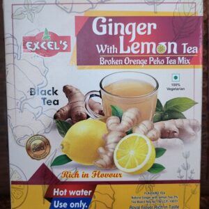 Ginger and Lemon Tea Powder - लेमन जिंजर चाय पाउडर 250Gm