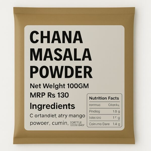 Chana Masala Powder - चना मसाला100Gms