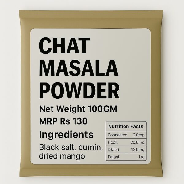 Chat Masala Powder - चाट मसाला 100Gms