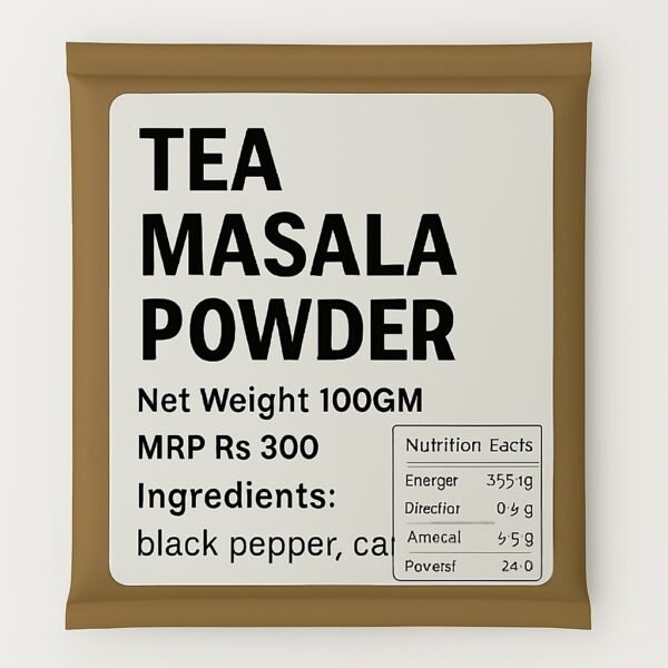 Masala Tea - Powder - चाय मसाला पाउडर 100Gms