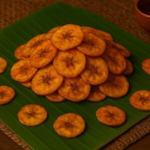 Ripe Banana Chips - पके केले के बनाना चिप्स