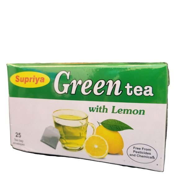 Tea Bags Green Tea Lemon - लेमन ग्रीन चाय बैग - Image 2