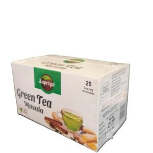 Tea Bags - Green Tea Masala Tea - ग्रीन चाय बैग मसाला चाय